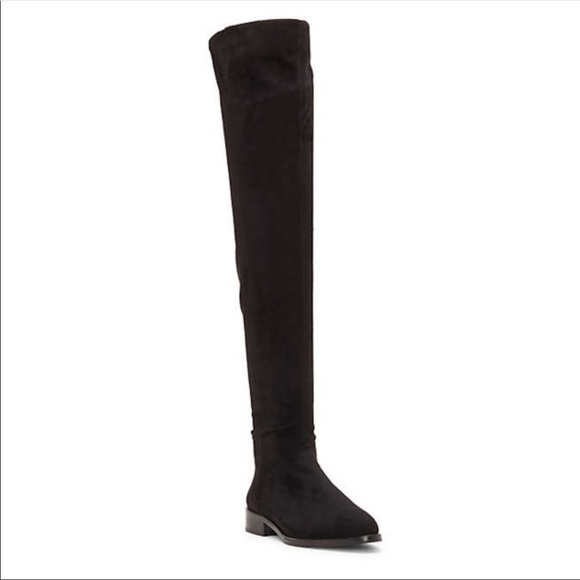 ✨HPx3✨Vince Camuto Black Suede Over the Knee Boot - Picture 2 of 6
